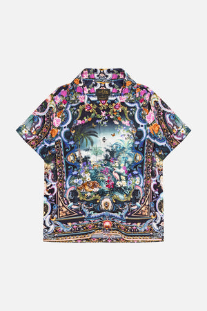 Basked In Baroque Boys Short Sleeve Camp Collared Shirt 4-10 BOYS CLOTHING CAMILLA