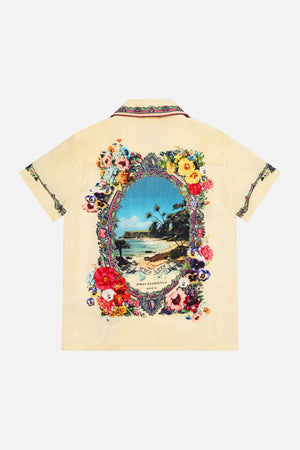 Bathing Bombshell Boys Short Sleeve Camp Collared Shirt 4-10 BOYS SWIMWEAR CAMILLA