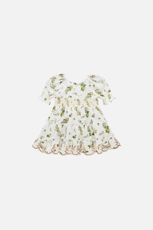 Daisy Chains Babies Tiered Dress With Puff Sleeve BABY CLOTHING CAMILLA