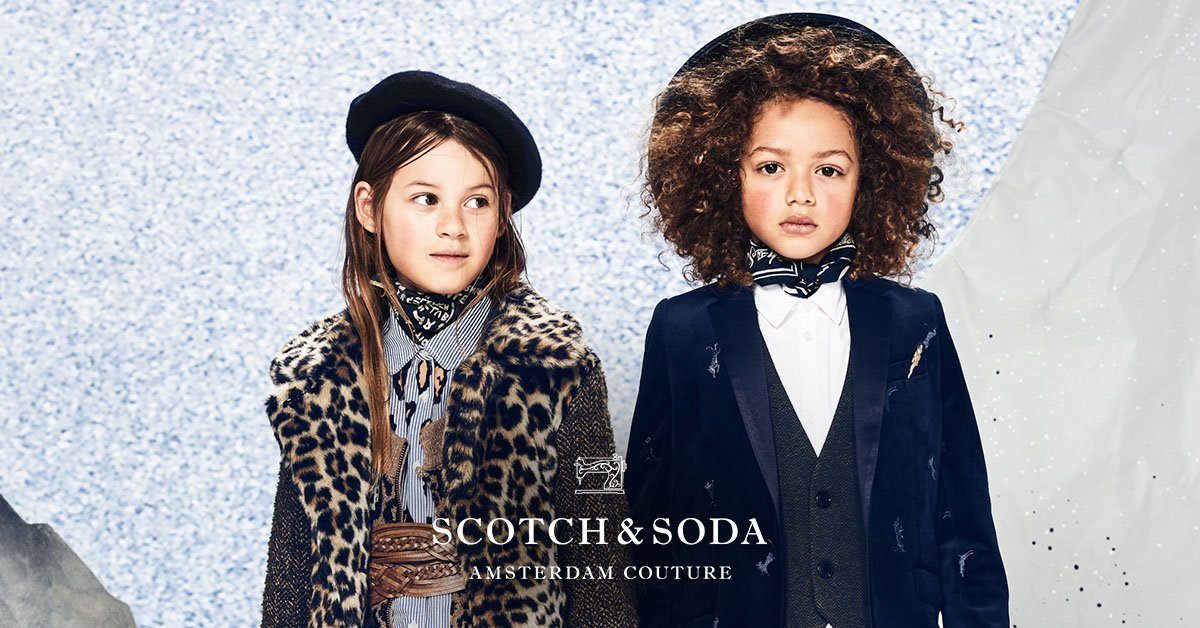 Scotch & Soda Kids Winter 2019 Collection : 40% OFF