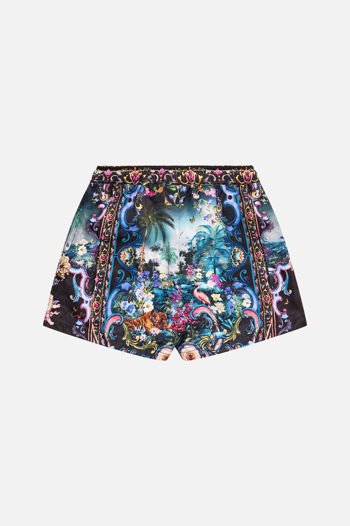 Basked In Baroque Boys Mid Boardshort With Elastic Waist 4-10 BOYS SWIMWEAR CAMILLA 