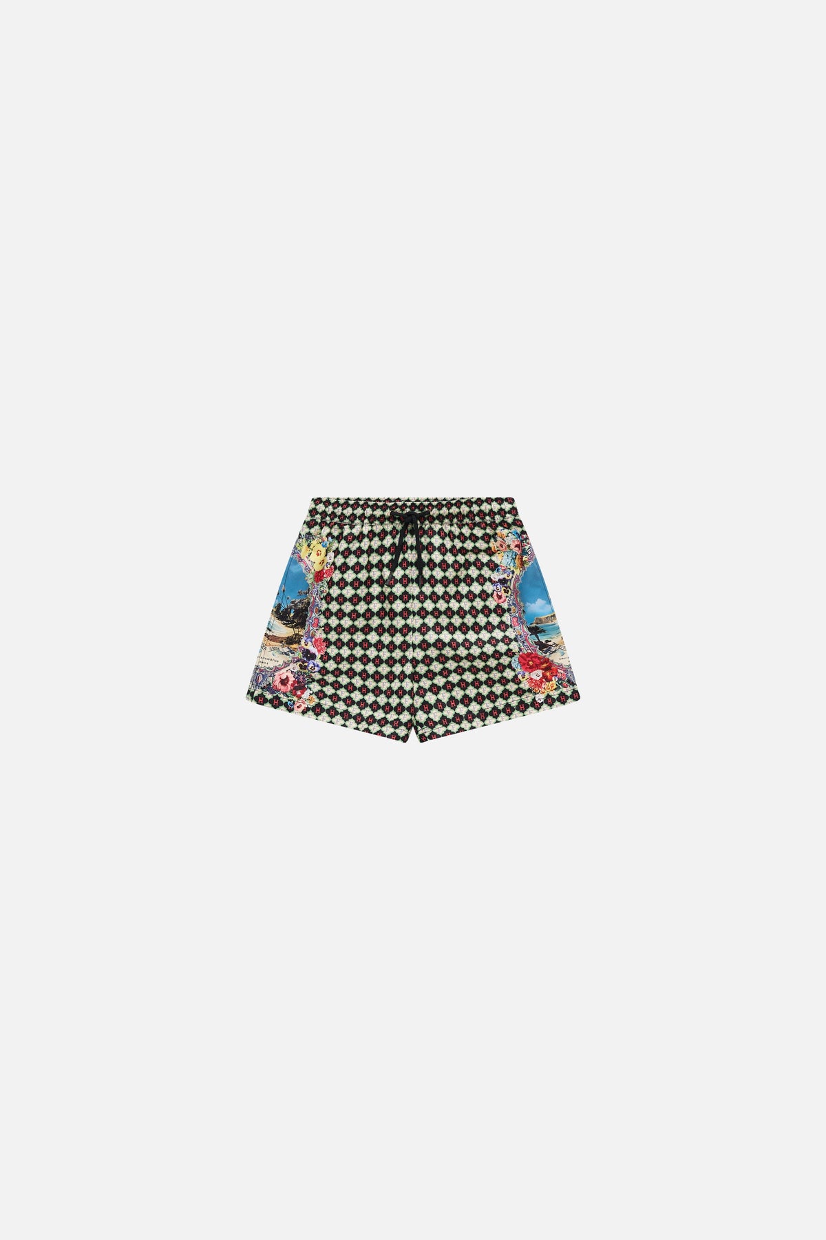 Bathing Bombshell Boys Mid Boardshort With Elastic Waist 4-10 BOYS CLOTHING CAMILLA 