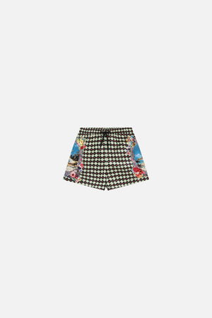 Bathing Bombshell Boys Mid Boardshort With Elastic Waist 4-10 BOYS CLOTHING CAMILLA 