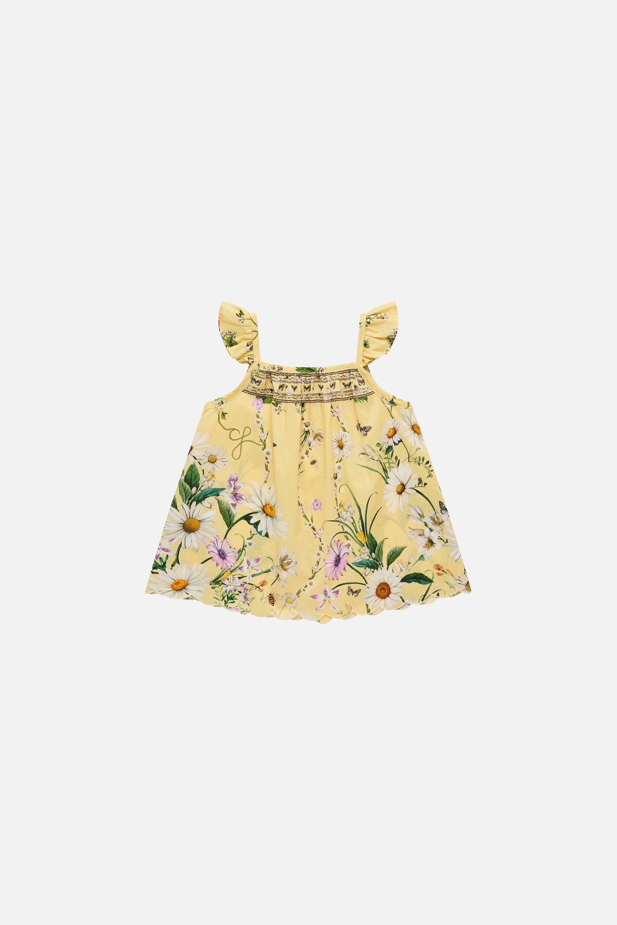 Daisy Chains Babies Tent Dress With Frill Strap BABY CLOTHING CAMILLA 