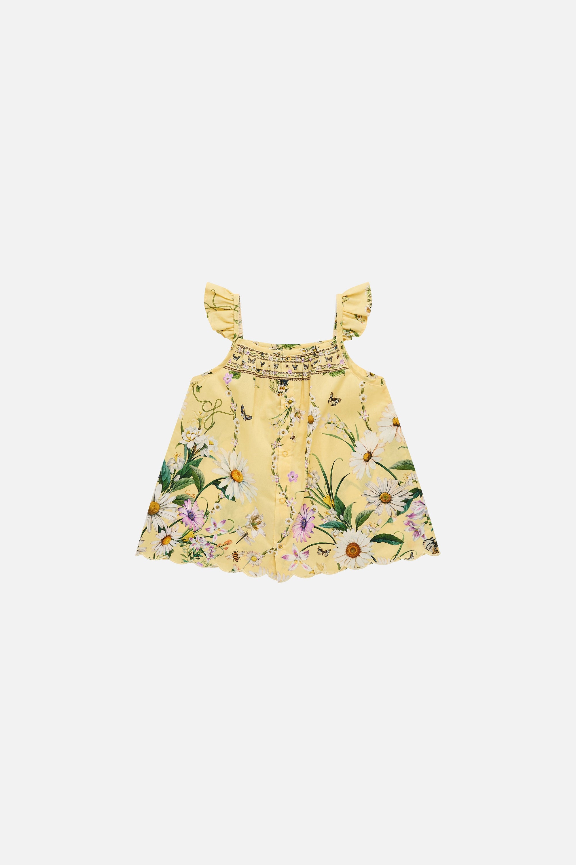 Daisy Chains Babies Tent Dress With Frill Strap BABY CLOTHING CAMILLA 