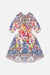 Dutch Is Life Kids Hi-Low Blouson Sleeve Dress 12-14 GIRLS CLOTHING CAMILLA 