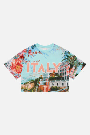 From Sorrento With Love Kids Oversized Batwing Tee 12-14 GIRLS CLOTHING CAMILLA 