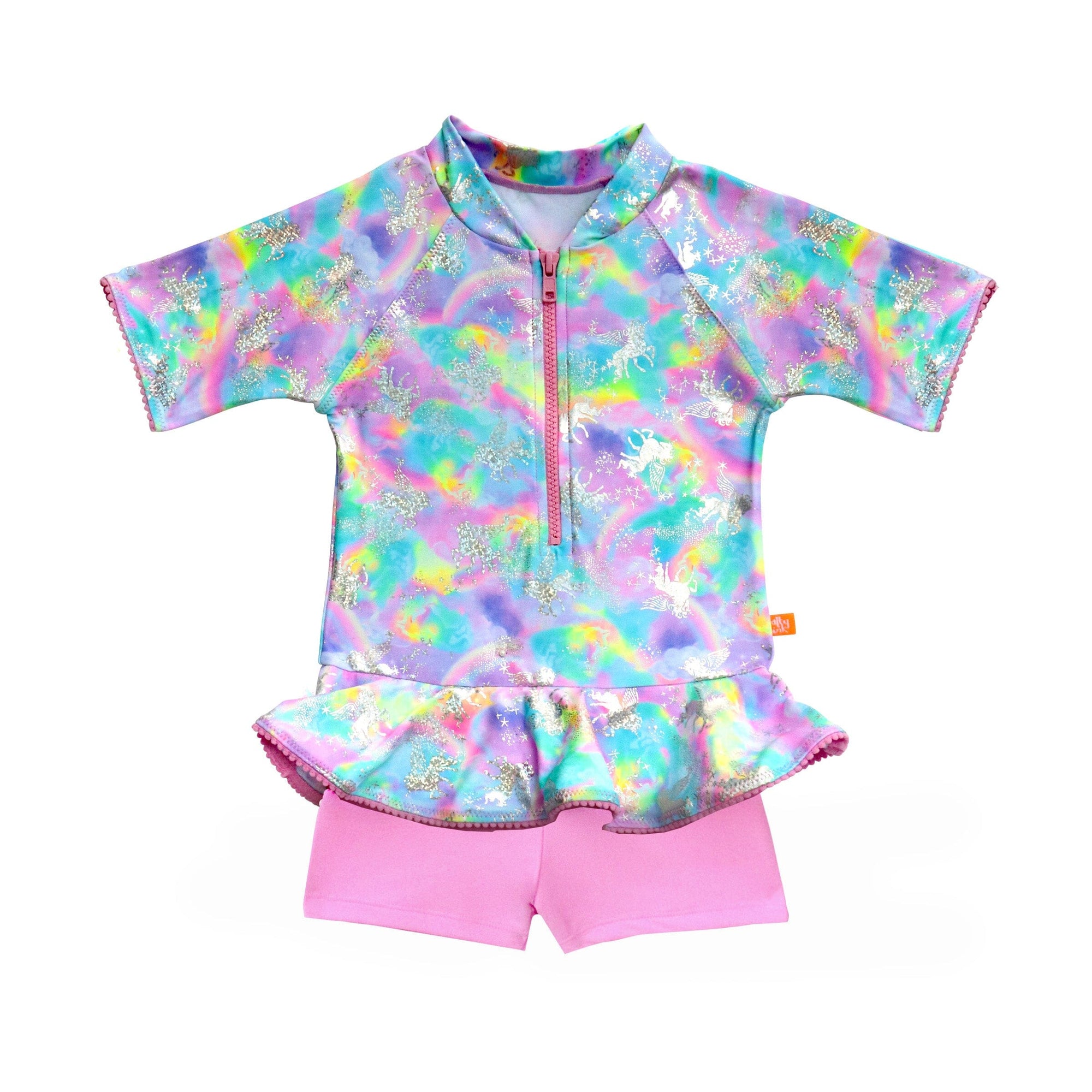 Miss Dazzle Playsuit LITTLE GIRLS SWIMWEAR SALTY INK 