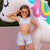 Miss Dazzle Short LITTLE GIRLS SWIMWEAR SALTY INK 