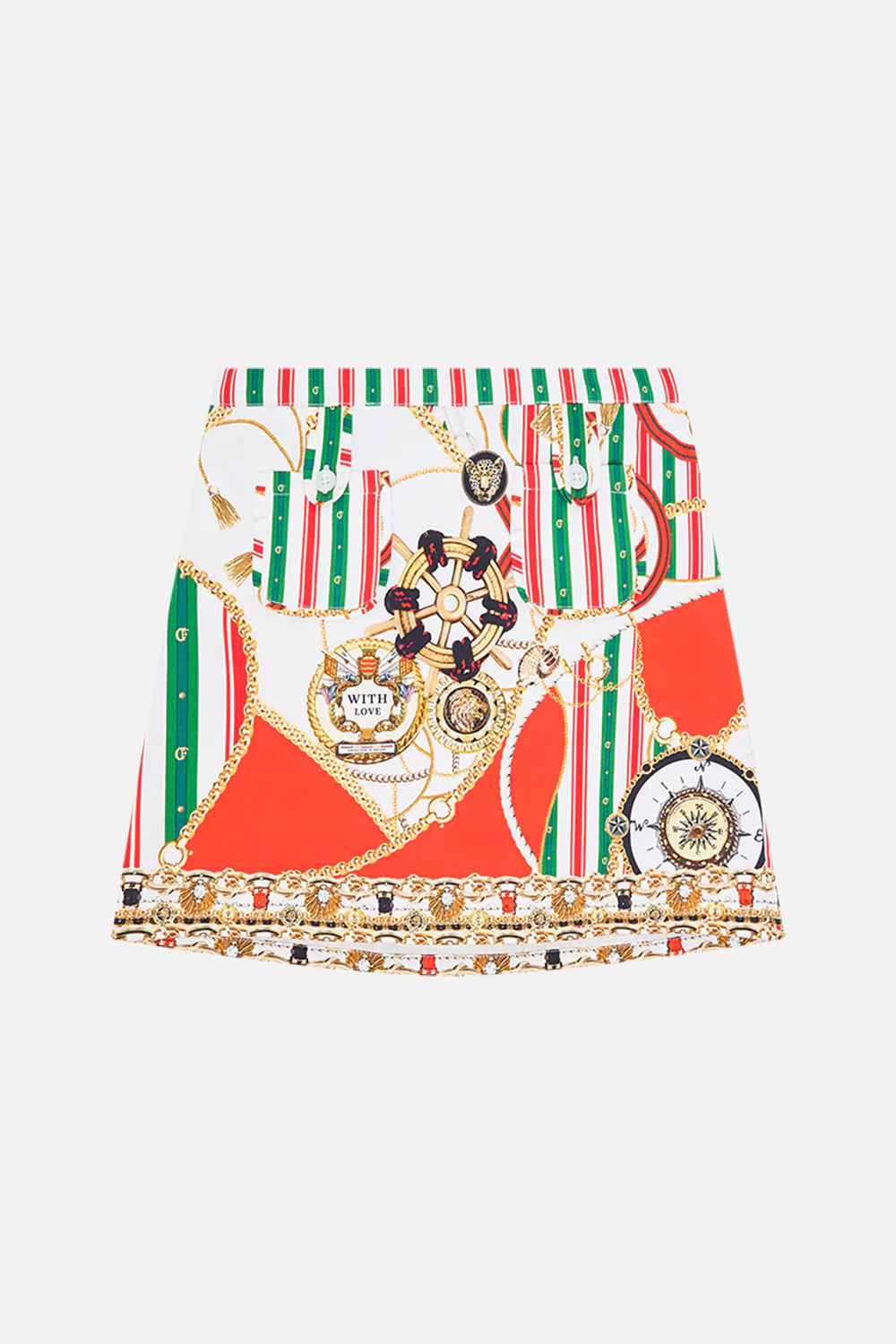 Saluti Summertime Kids Mini Skirt With Pockets 12-14 GIRLS CLOTHING CAMILLA 