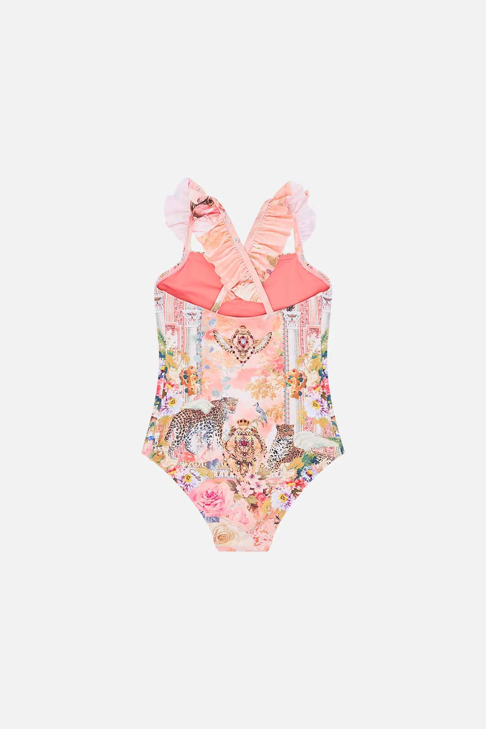 The Jewellery Palace Kids One Piece With Frill Strap 4-10 GIRLS SWIMWEAR CAMILLA 