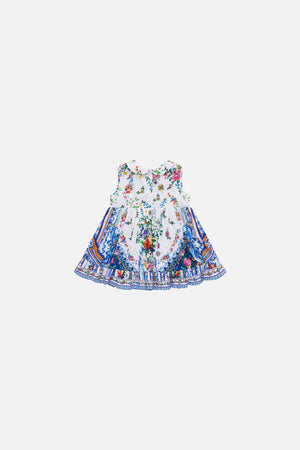 Tiles Darls Babies Shirred Dress With Peter Pan Collar BABY CLOTHING CAMILLA 