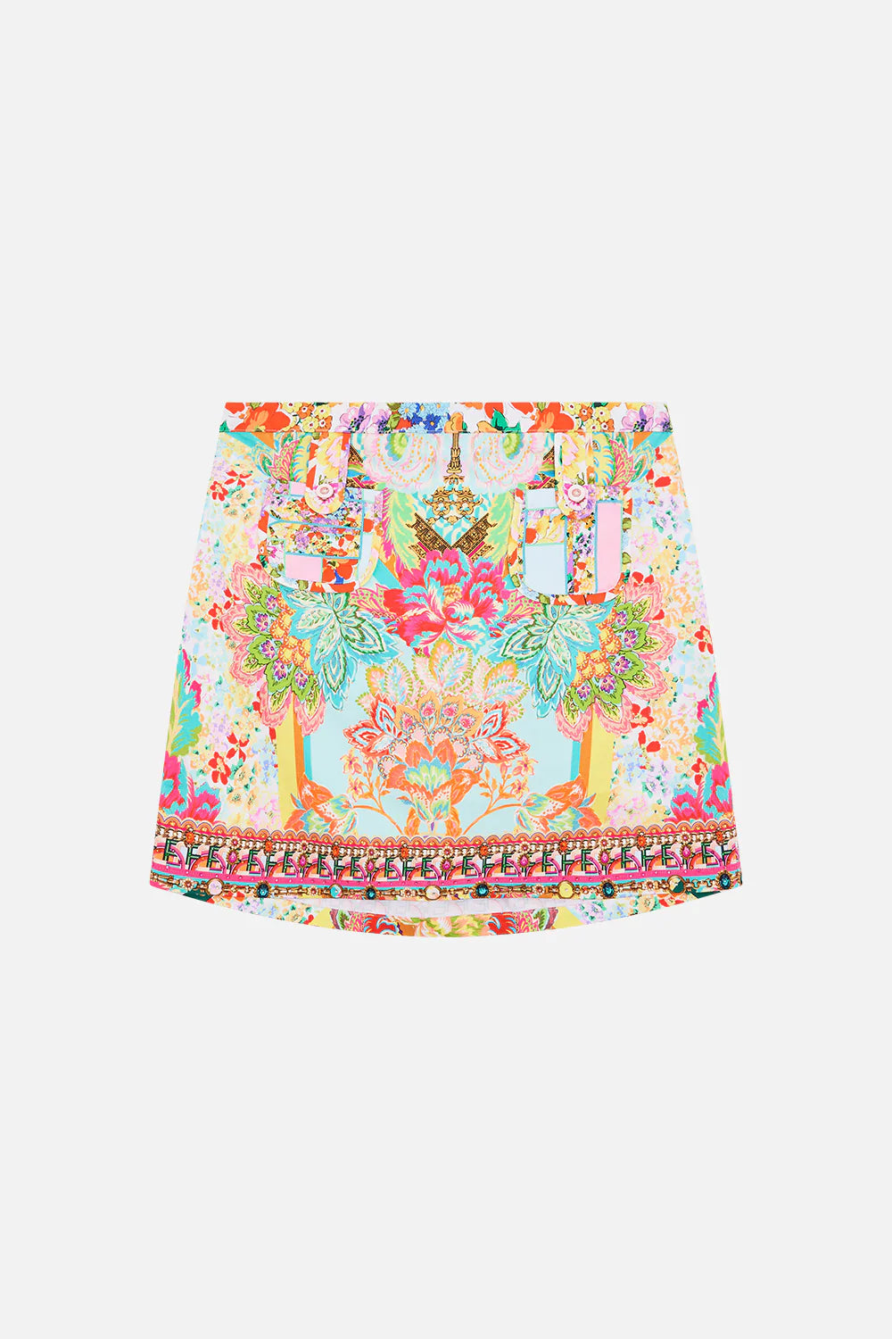 Italian embroidered outlet skirt