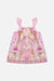 Fresco Fairytale Babies Straight Neck Dress With Frill Sleeves BABY CLOTHING CAMILLA 