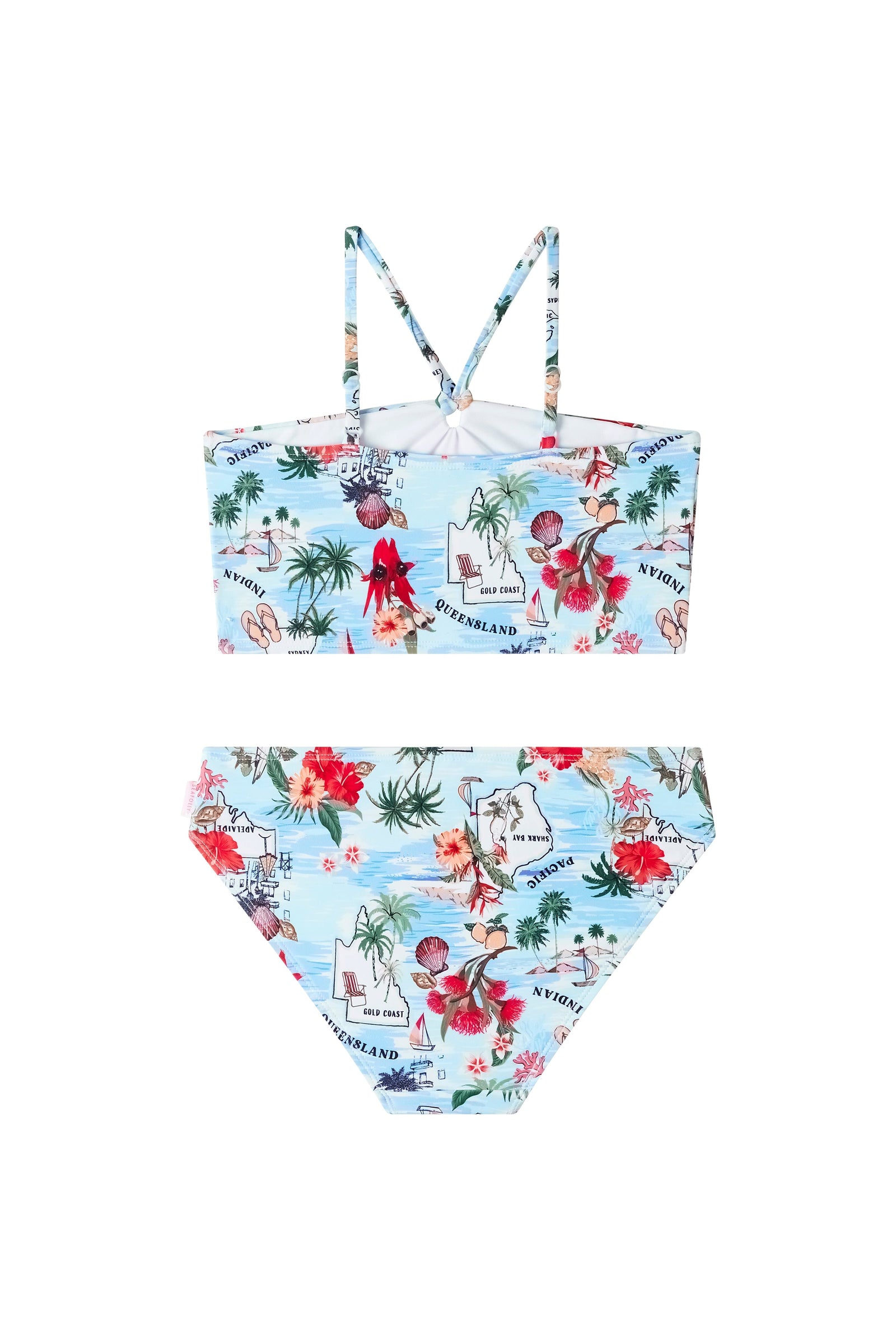 Summer Vacay Three Piece Swimsuit Set GIRLS SWIMWEAR SEAFOLLY 